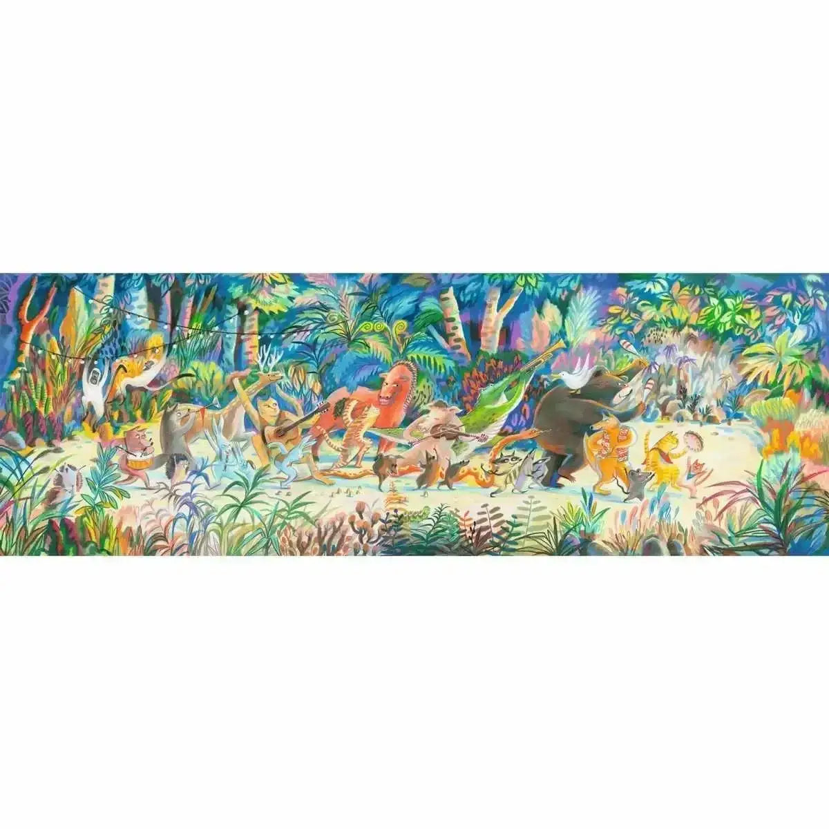 Puzzle 200 Teile - Woods music band Tierblaskapelle - DJ07682 Djeco