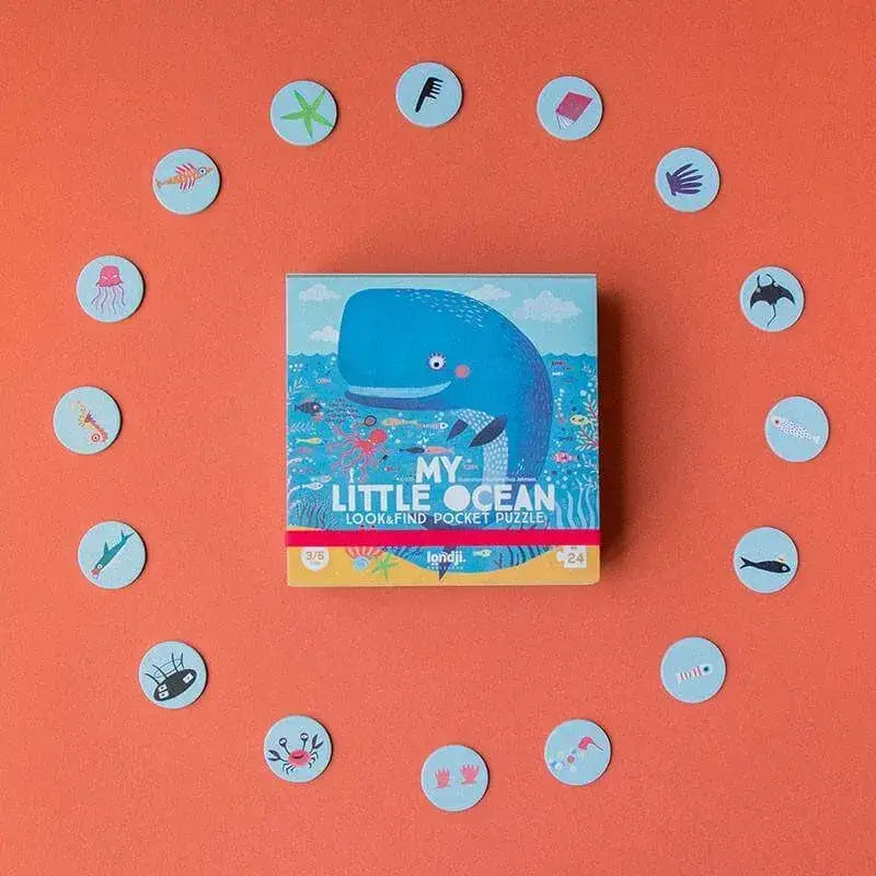Puzzle 24 Teile - Pocket My little Ocean Londji