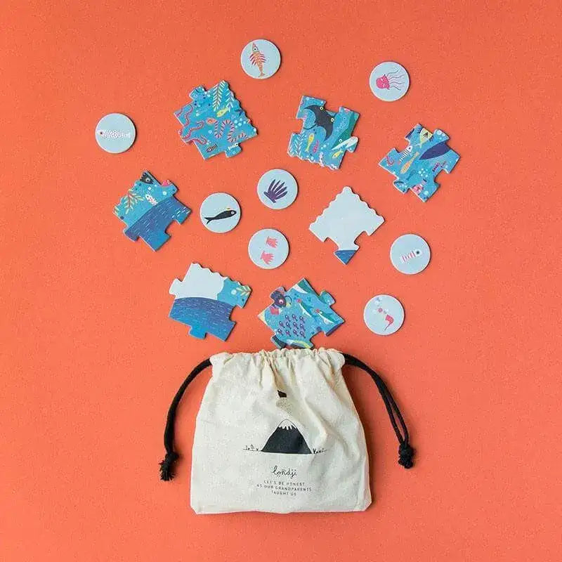Puzzle 24 Teile - Pocket My little Ocean Londji