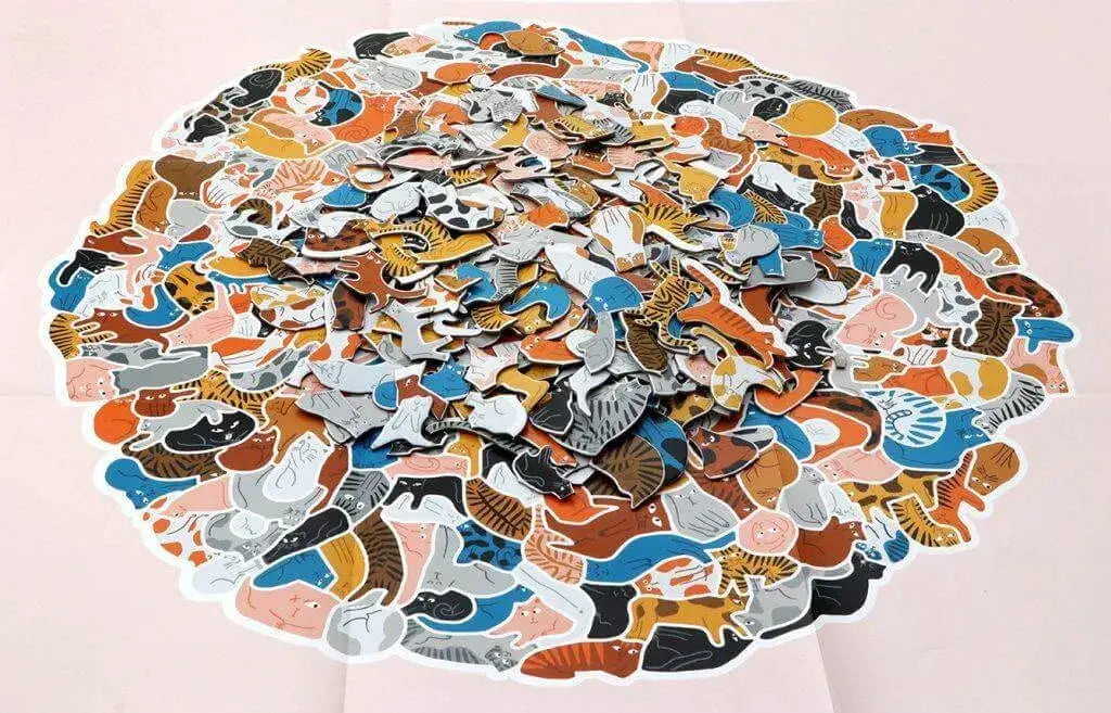 Puzzle 299 Katzen & 1 Hund Laurence King Spiele