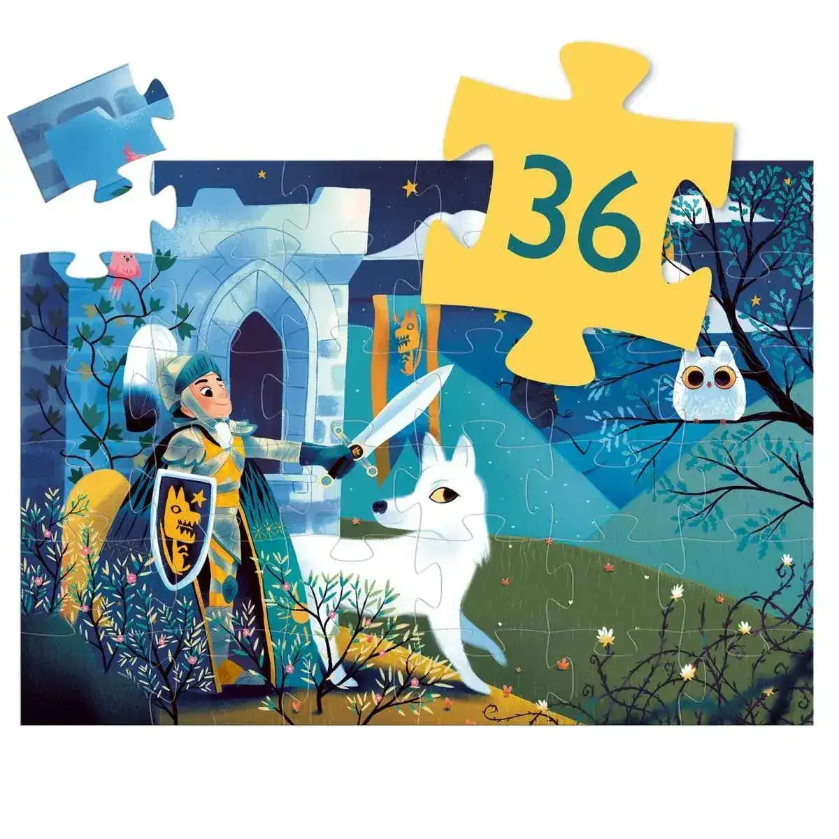 Puzzle 36 Teile Ritter des Vollmonds - DJ07237 Djeco