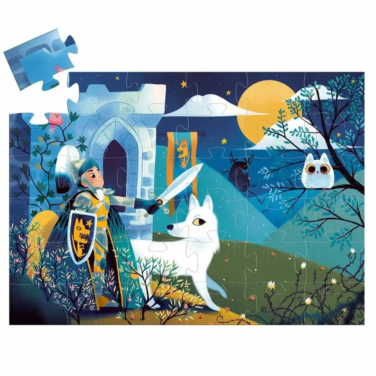 Puzzle 36 Teile Ritter des Vollmonds - DJ07237 Djeco