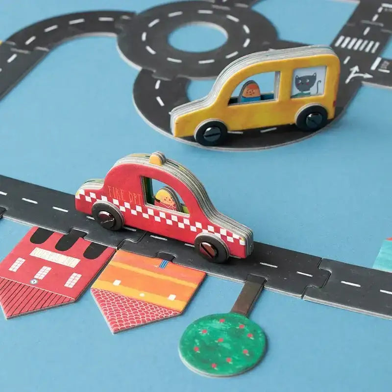 Puzzle 48 Roads pocket - pg006u Londji
