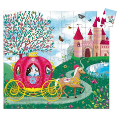 Puzzle 54 Teile - Die Kutsche von Elise Djeco