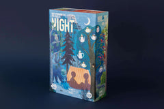Puzzle 54 Teile - Tag & Nacht - doppelseitig Londji