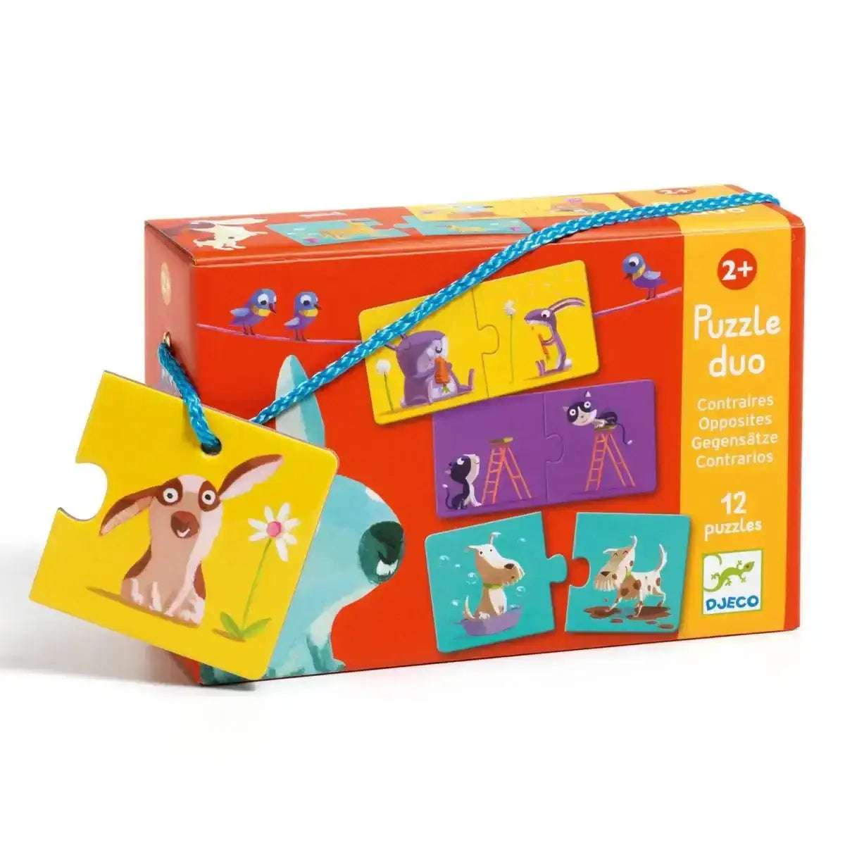 Puzzle Duo Gegensätze Lernspiel