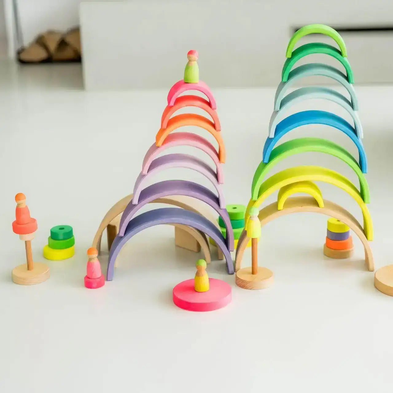 Regenbogen Neongrün Grimms