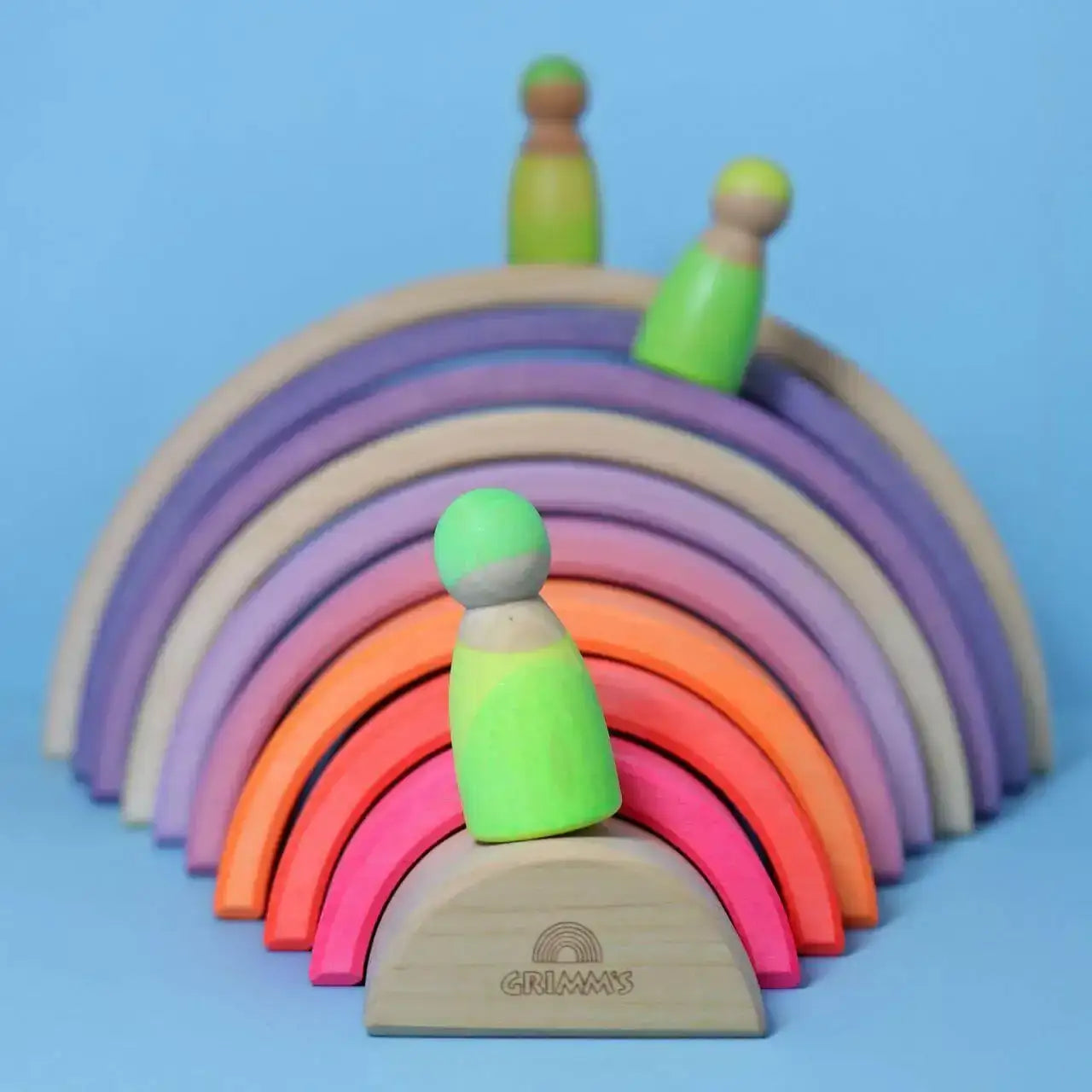 Regenbogen Neonpink Grimms