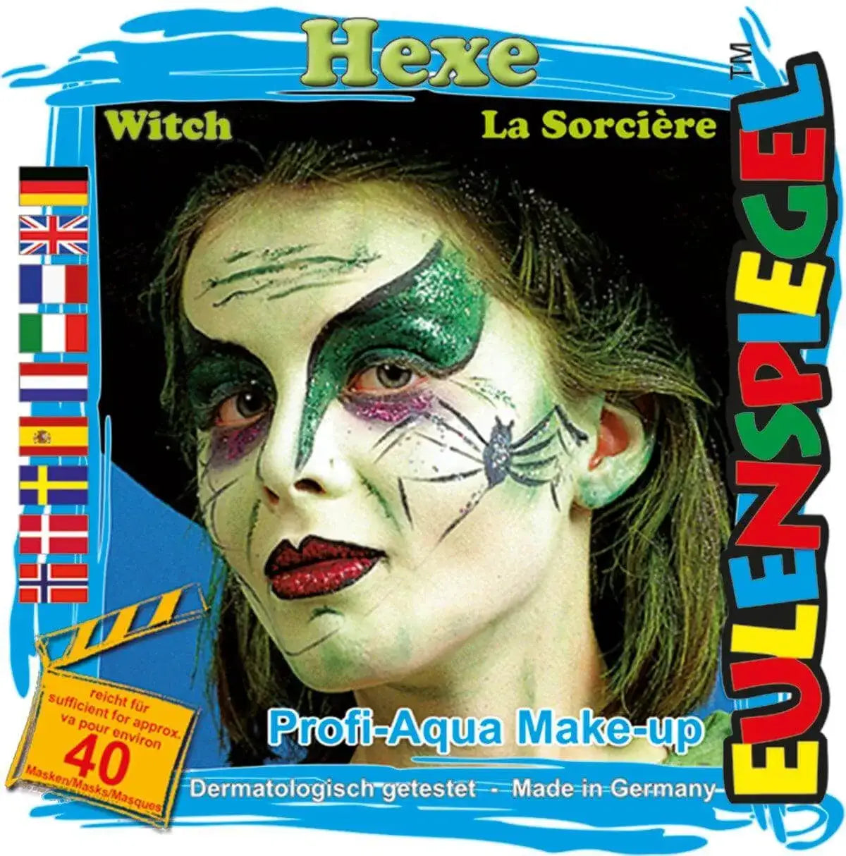 Schmink Set - Hexe Eulenspiegel