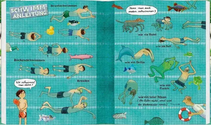 Schwimmbad - Schwimmen lernen macht Spaß! - 9783836962735 Gerstenberg Verlag