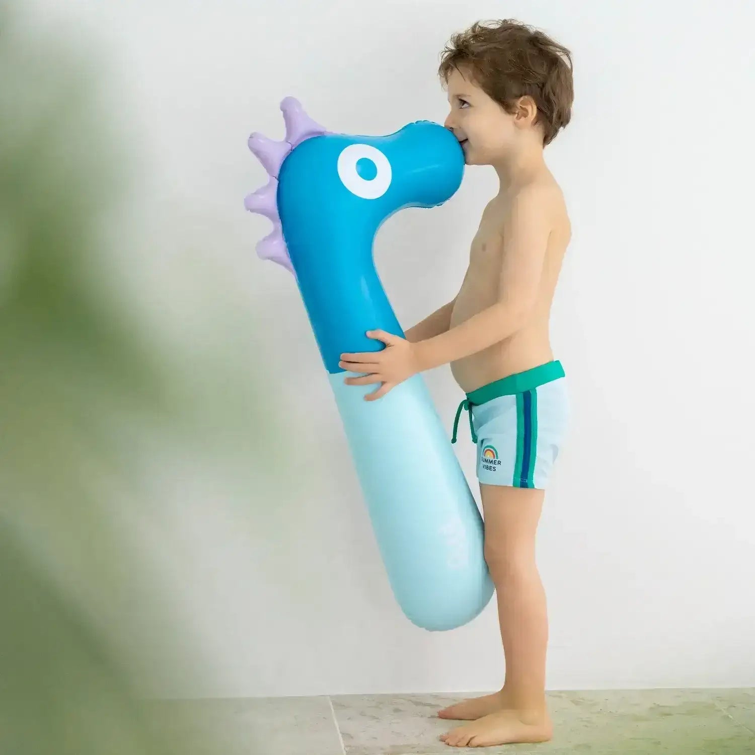 Schwimmnudel Seepferdchen blau - 5425031173878 Manchild Quut