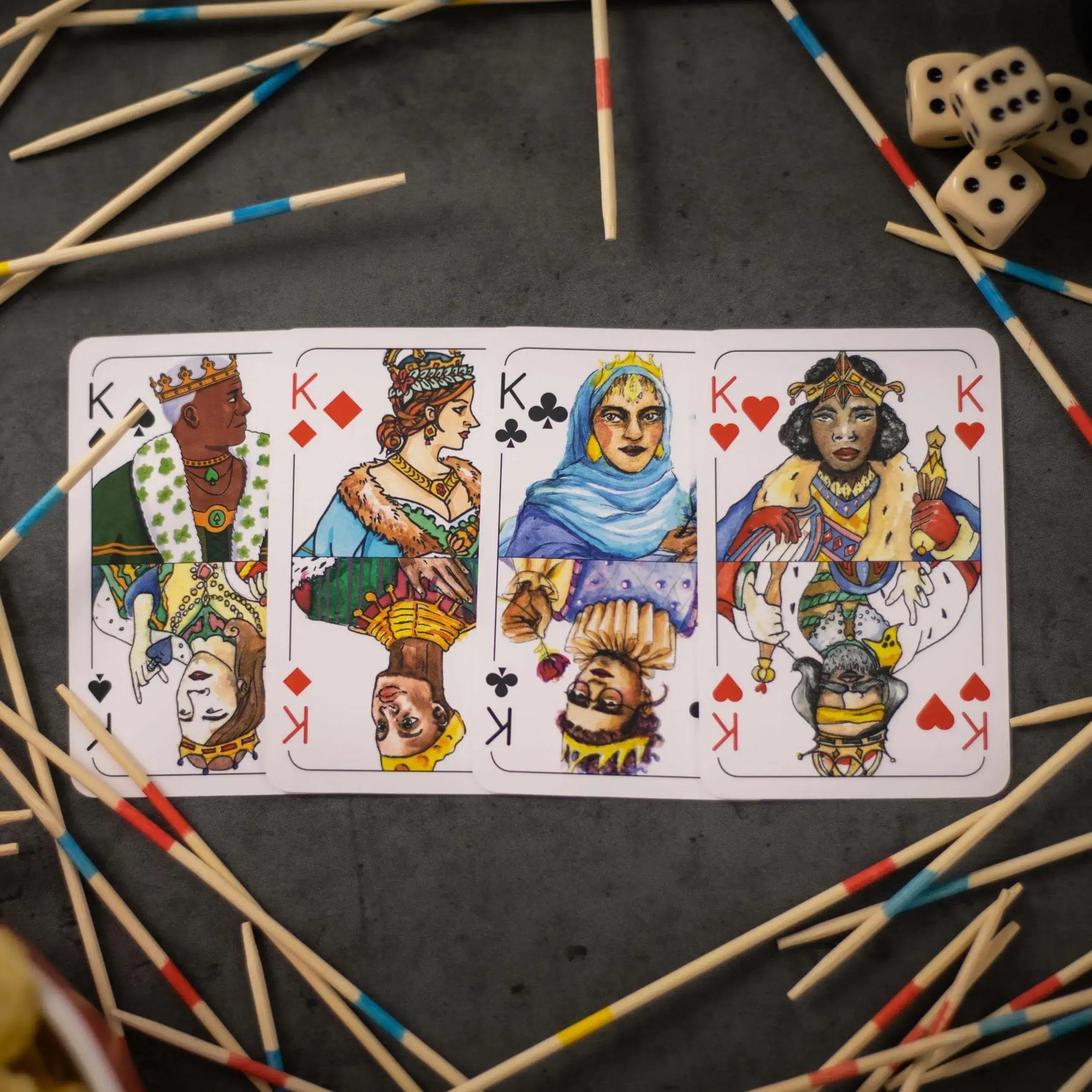 Skat - gendergerecht, vielfältig und nachhaltig Spielköpfe