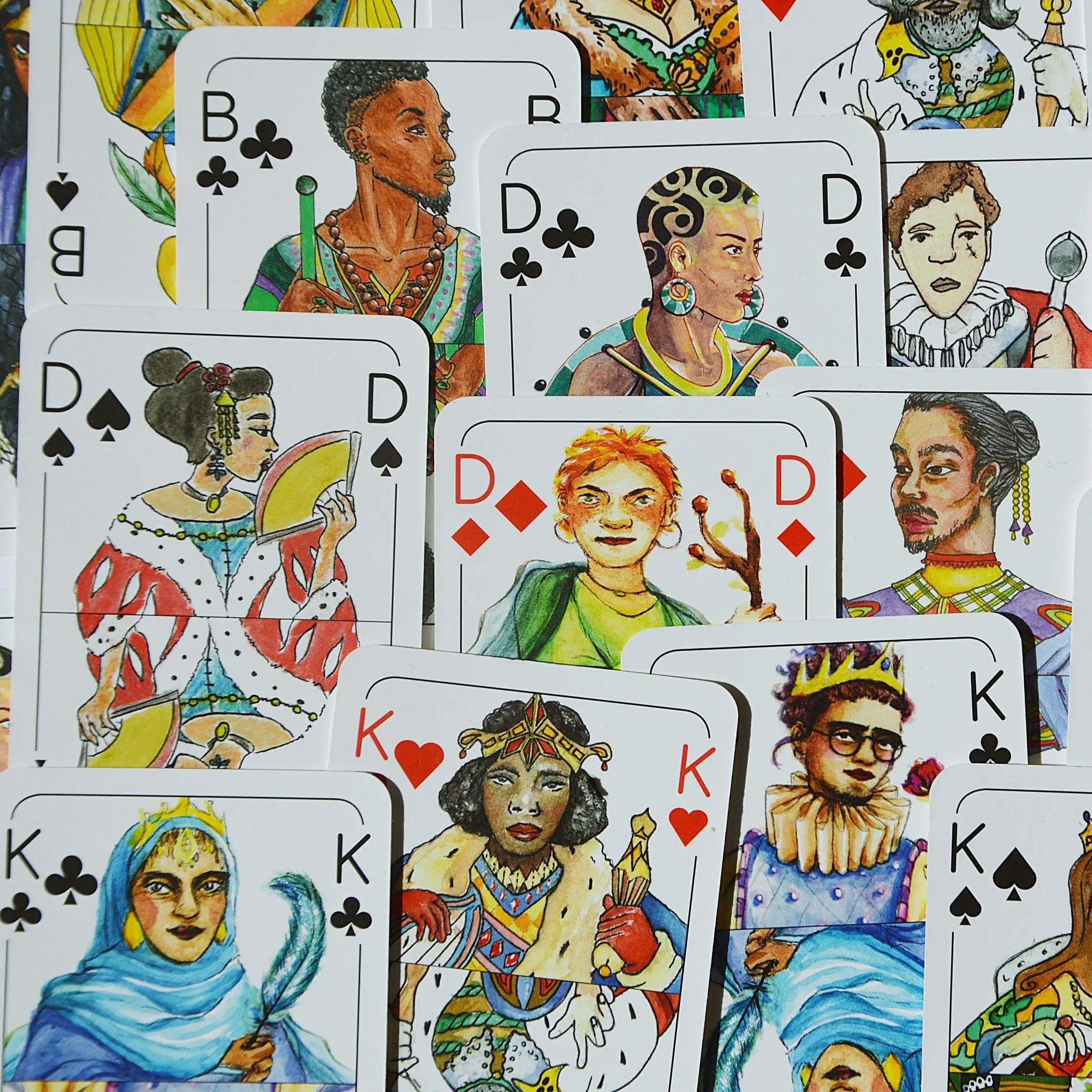 Skat - gendergerecht, vielfältig und nachhaltig Spielköpfe