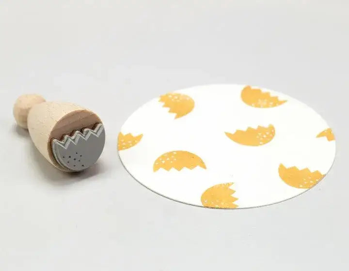 Stempel Eierschale Perlenfischer