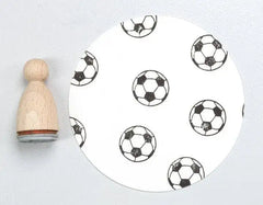 Stempel Fußball Perlenfischer