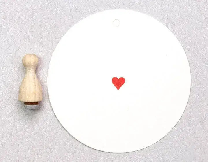 Stempel Herz mini Perlenfischer