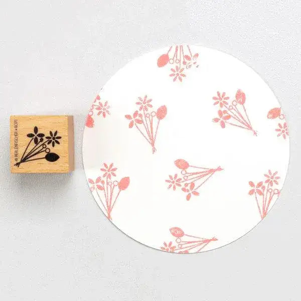 Stempel kleiner Blumenstrauss Perlenfischer