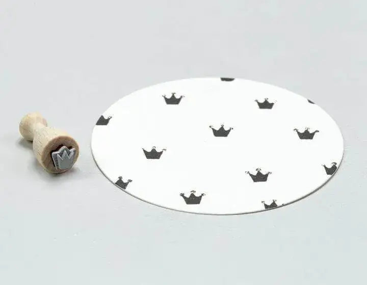 Stempel Krone mini Perlenfischer
