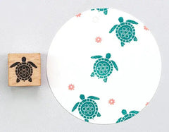 Stempel Schildkröte klein Perlenfischer