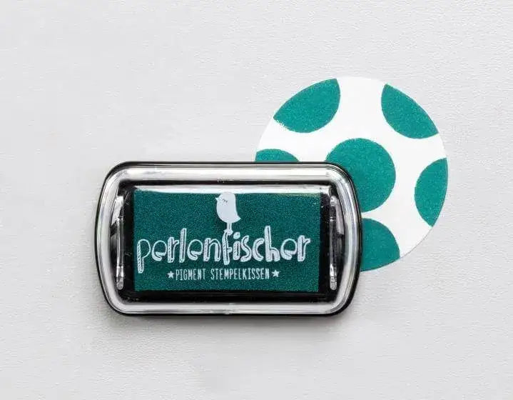 Stempelkissen smaragd  mini Perlenfischer