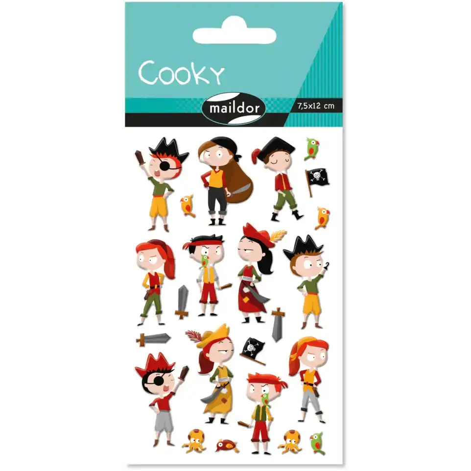 Sticker Pirat - Cooky Exaclair