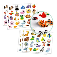 Sticker Tierbabys ab 18 Monaten 120 Stück