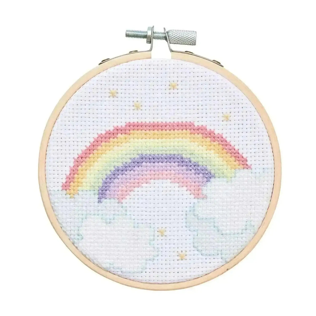 Stickpackung Regenbogen Rico