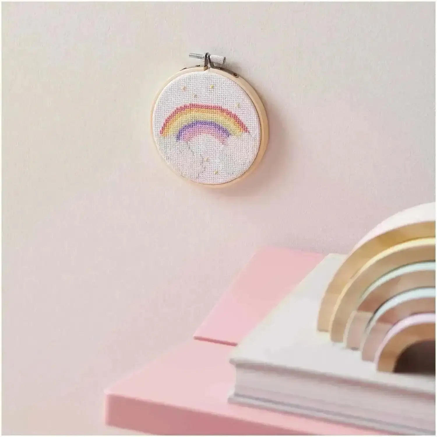 Stickpackung Regenbogen Rico