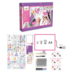 styling-workshop-mit-beleuchtetem-tablet-bastelset-kunstundspiel-3 - kunstundspiel 