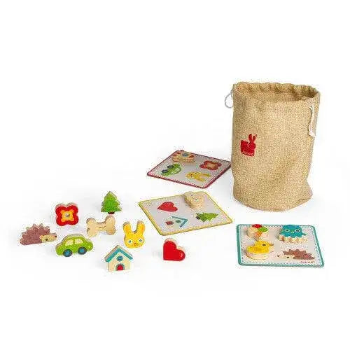 Tastspiel "Formenbingo" Jura Toys