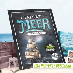 Tatort Meer: Umwelt-Krimispiel für Kinder – perfektes Geschenk mit Segelschiff und spannender Detektivarbeit