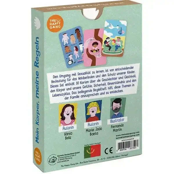 Happy Gang Mein Körper meine Regeln Gefühlskarten 30 Karten - 5600704037507 Carletto
