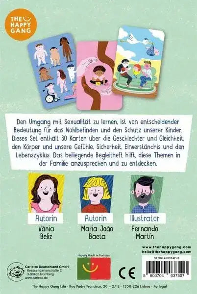Happy Gang Mein Körper meine Regeln Gefühlskarten 30 Karten - 5600704037507 Carletto