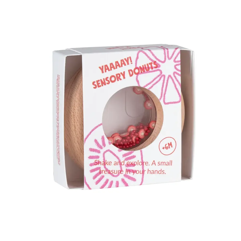 Sensorischer Donut Tomaten 7cm