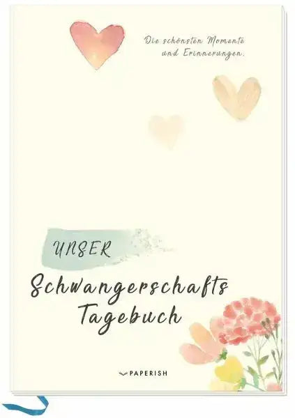 Unser Schwangerschaftstagebuch - 9783946739913 Paperish Verlag