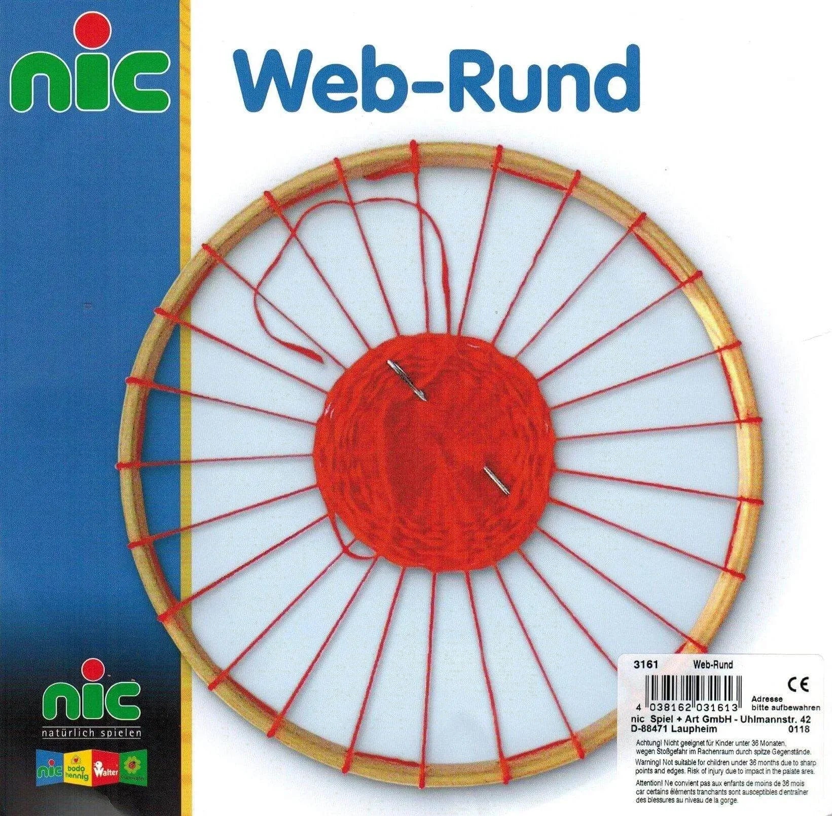 Webrahmen Rund Nic Toys