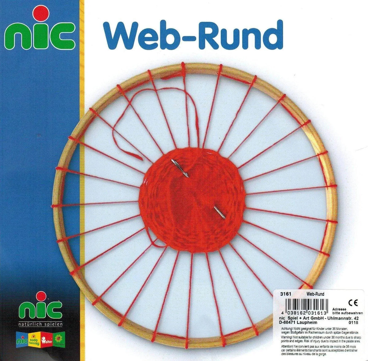 Webrahmen Rund Nic Toys