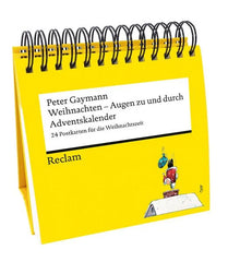 Weihnachten – Augen zu und durch. Adventskalender  24 Postkarten für die Weihnachtszeit