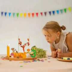 Wimpelkette Regenbogen Geburtstag