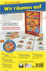 Wir räumen auf - Erstes Spiel Haba
