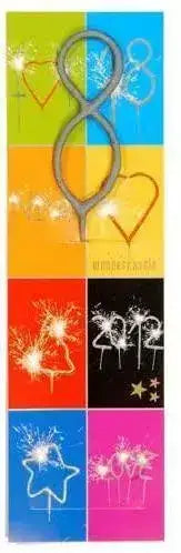 Wunderkerze - Zahlen 0-9 - 140010-1 Wondercandle