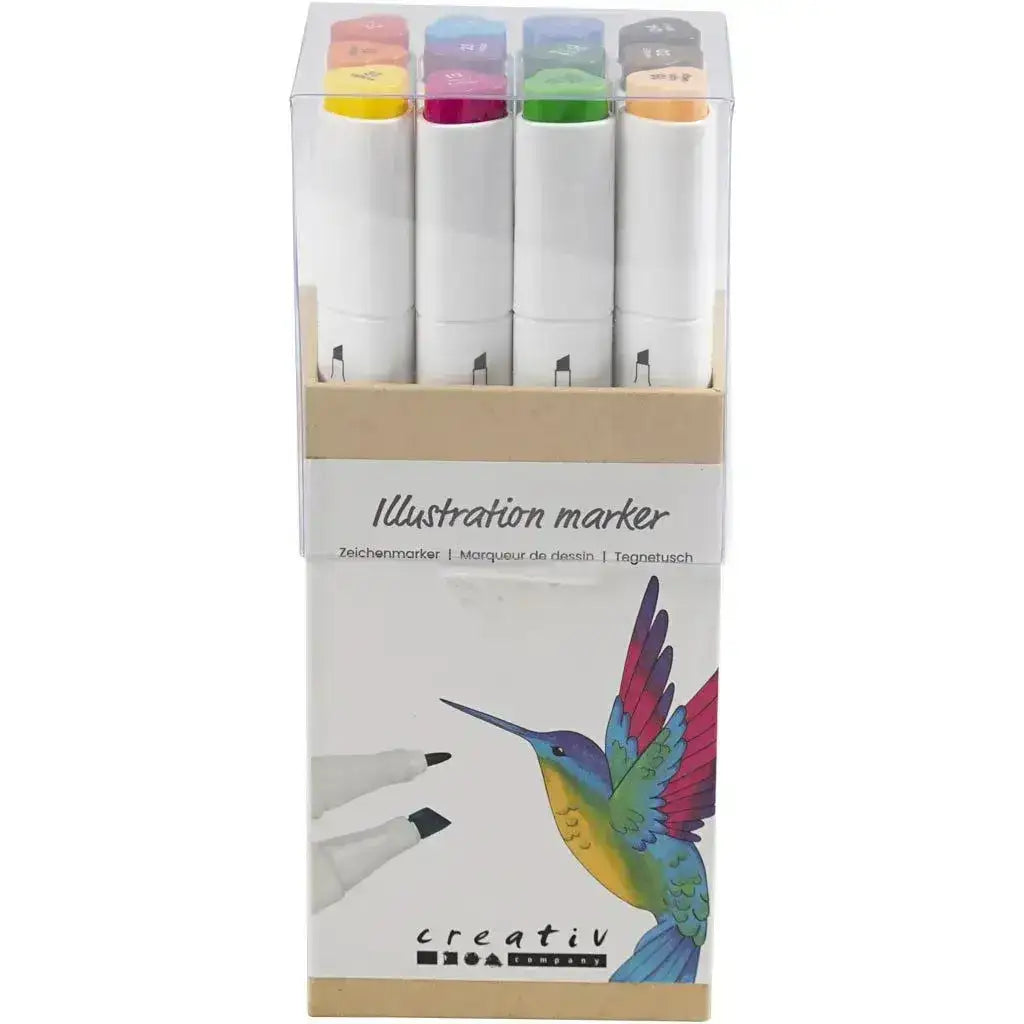 Zeichenmarker 12 Stück - 37377 Creativ Company